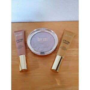 Milani Liquid And Powder Highlight Makeup Lot - 3 Pieces